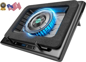 Gaming Laptop Cooler Laptop Cooling Pad Stand with 5.5inch External Cooling Fan - Picture 1 of 12