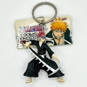 Llavero Bleach Renji Abarai Banpresto Vintage Figura Real Llavero Nuevo con Etiquetas - Imagen 1 de 2