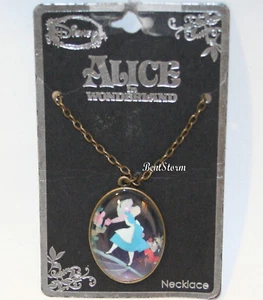 DISNEY Alicia en el País de las Maravillas Sombrerero Loco CAMEO Burbuja Colgante Collar Licencia Nuevo con Etiquetas - Imagen 1 de 3