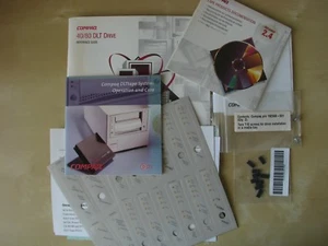 Vintage software Compaq 40/80 DLT Drive reference guide, documentation - Photo 1/8