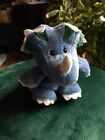 adventure planet plush 5" rhino blue with green Stuffed Animal Toy Collectible