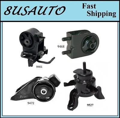 4 ШТ МОТОР И ТРАНС КРЕПЛЕНИЕ ПОДХОДИТ 2000-2006 MAZDA MPV 2,5 Л И 3,0 Л - Изображение 1 из 4