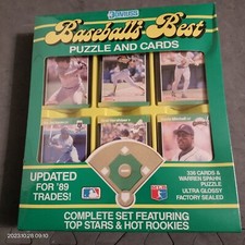 1989 Donruss Baseball's Best Puzzle and Cards FACTORY SEALED - Ken Griffey Jr. ?