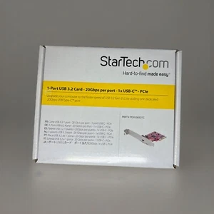 StarTech USB 3.2 Gen 2x2 PCIe 3.0 x4 PCIe Card PEXUSB321C - Picture 1 of 3
