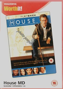 House MD Season 1 Episodes 1-4 - DVD Very Good Condition - Picture 1 of 2