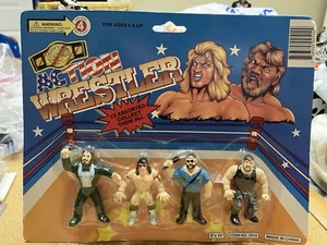 VTG SOMA WWF ACTION WRESTLERS 4 Million Dollar Man BIG BOSS MAN ULTIMATE WARRIOR - Picture 1 of 9
