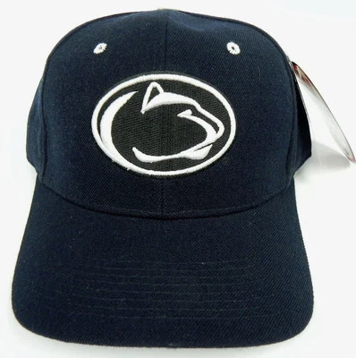 PENN ST. STATE NITTANY LIONS VTG FITTED SIZED ZEPHYR DHS CAP HAT NWT! DEADSTOCK - Image 1 of 4