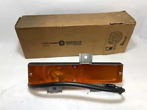 1968 Plymouth Valiant Left Driver Side Parking Lamp Assembly 2853747 NOS - Picture 1 of 5