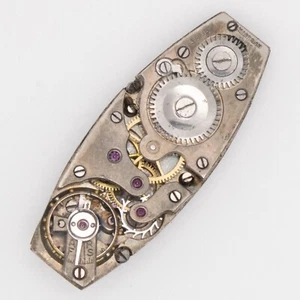 Movimiento de reloj colgante antiguo Gallet & Co. 36,3 x 14,5 x 6,3 mm 15 joyas - Imagen 1 de 5