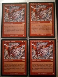 blitzdrache 4x MTG Red Magic Karte - Bild 1 von 2