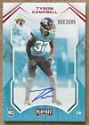 2021 Panini Playoff Red Zone Autograph Tyson Campbell Rookie Jaguars #257