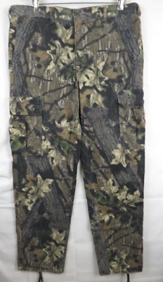 Vintage Mossy Oak USA Camo bow deer turkey Duck Goose Hunting Pants Sz XL 38X36 - Image 1 of 4