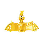 14K Gold Bat Pendant