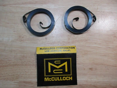 Pair of McCulloch Chainsaw Recoil Spring Early Models: 33~35~35A, Super 33~39 - Image 1 of 2