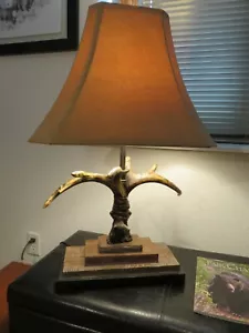 Faux Antler Design Lamp.  Man cave/lodge/cabin. MountsForSale.com item. - Picture 1 of 5