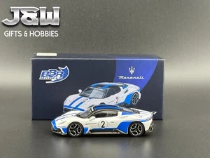 BBR Models Maserati MC20 #2 Maserati Performance Experience White 1/64 - Picture 1 of 9