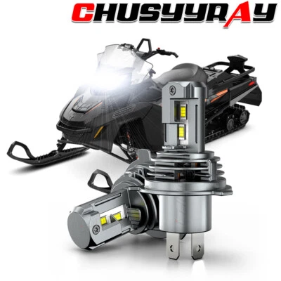 2x H4 70W Bombillas Blanco 6000k Faro Para Ski-Doo MXZ 800 2000-2007 Moto de Nieve Foto 1 de 4