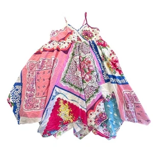 Mimi & Maggie Kids Floral Handkerchief Boho Style Dress 4T - Picture 1 of 5