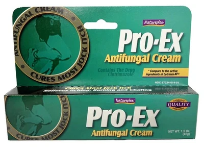 Creme antifúngico Pro-Ex da Natureplex Cure Jock Itch micose fungo 1,5 oz-1 pacote - Imagem 1 de 2