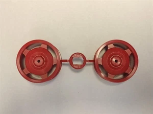 Felgen hinten rot (2) Stern für DT-01/02/03 Tamiya - Bild 1 von 2