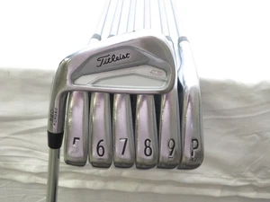 Used LH Titleist 620 CB/MB Combo Iron Set 4-PW KBS $-Taper 120 Stiff Flex Steel - Picture 1 of 9