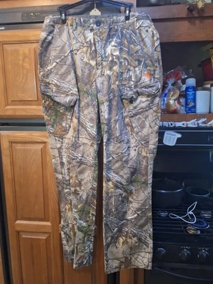 Calça camuflada masculina Game Winner Realtree tamanho grande.  Exterior, caça, ativo - Imagem 1 de 4