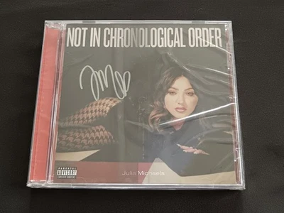 SIGNED - JULIA MICHAELS - NOT IN CHRONOLOGICAL ORDER - AUTOGRAPHED CD SEALED NEW - Image 1 of 3