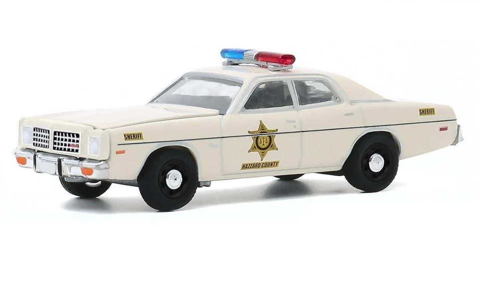 Dodge Coronet 1975 Greenlight 30187 - Hazzard County Sheriff Diecast Car 1:64 Foto 1 de 1