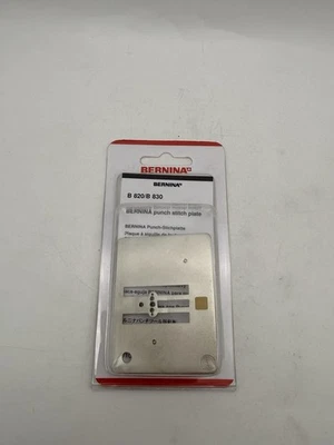 Bernina B 820 B 830 冲孔针脚打孔喉盘全新原始设备制造商 — 第 1/4 张图片