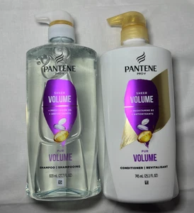 Pantene Shampoo & Conditioner Set – Volume & Body for Fine Hair, Color-Safe - Picture 1 of 24