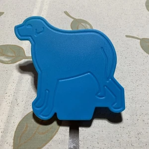 Dog Shaped Nylon Silicone Spatula Turner Cooking Baking Tool Blue - Picture 1 of 9