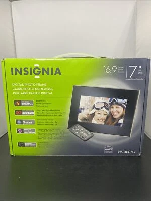 Insignia NS-DPF7G 8" 16:9 Digital Picture Frame Open Box - Image 1 of 2
