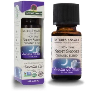 Nature's Answer 100% Pure Organic Essential Oil Blend, 0.5-Ounce, Night Snooze - Picture 1 of 7