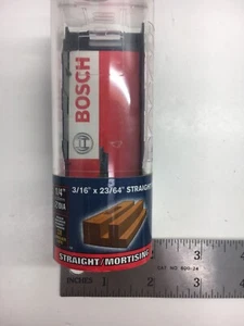 Bosch 85279MC 3/16 In. Carbide Tipped Single Flute Straight Router Bit - Picture 1 of 6