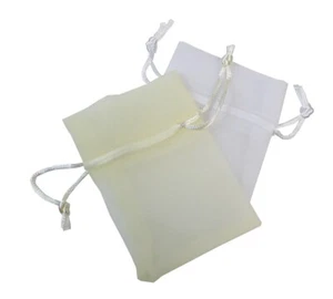 Sacchetto Organza Lucida 7x10 Pz 10 Decorazione Bomboniere Fai Da Te Ogni Evento - Imagen 1 de 3