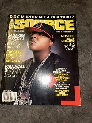 THE SOURCE MAGAZINE Jadakiss 50 Beef Cassidy Paul Wall Mos Def JUNE 2005 NO 188 - Image 1 of 4