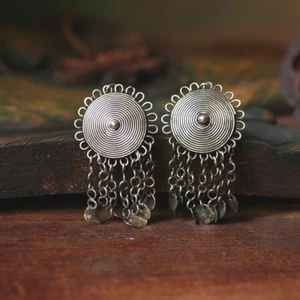 3 pares de pendientes étnicos tribales miao hechos a mano al por mayor / je170 - Imagen 1 de 4