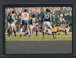 Transimage 1979-80 Football Sticker No 363 - Rep of Ireland v England (T467)
