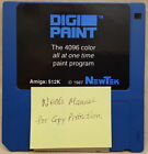 DIGI-PAINT v1.0 ©1987 NewTek Inc. für Commodore Amiga - Handbuch zur Aktivierung erforderlich