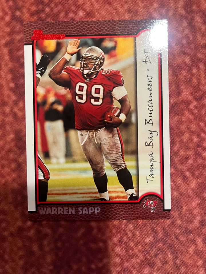 Warren Sapp football cards variety take your pick - Image 1 of 1