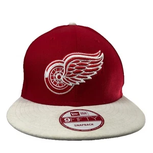 Detroit Red Wings NHL 9Fifty New Era Red Cap Hat Snapback - Picture 1 of 8