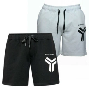 JOHN RICHMOND Bermuda Pantalons Homme Toison Ralvello Sweat Coton UMP21010BE - Picture 1 of 10