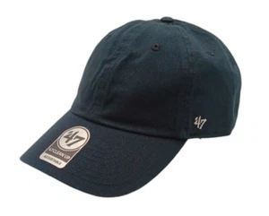 '47 Clean Up Baseball Hat - Adjustable Strap - Men Women - One Size Cap - Black - Picture 1 of 11