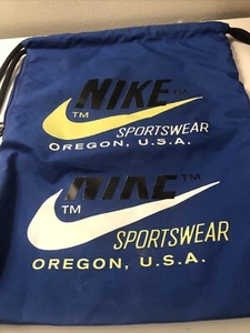 Nike gym sack bag Drawstrings sports wear, Oregon, USA￼ (Blue) - Picture 1 of 8