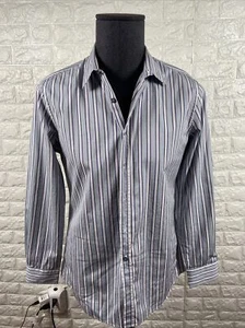 Paul Smith Made in Italy 15 1/2 39 M Tailored Fit Hemd gestreift blau weiß - Bild 1 von 6