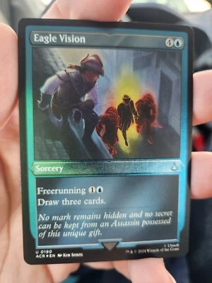 EXACT CARD PICTURED Eagle Vision Foil Etched ACR 0190 MTG Assassin's Creed - Image 1 of 2