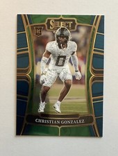 Christian Gonzalez 2023 Panini Select Draft Picks Blue Concourse Rookie #15