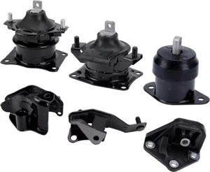 Engine Motor and Transmission Mount Set of 6 - Fits Honda Accord 2003-2007 2.4L - Picture 1 of 9