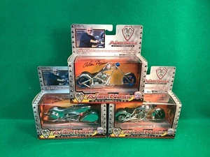 3- NOS Arlen Ness 1/18 Scale Die Cast Motorcycle Replica, Brand New - Picture 1 of 7