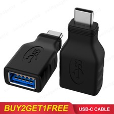 Type C to USB Adapter USB 3.0 Female to Type-C Male OTG Converter USB-C Adapter